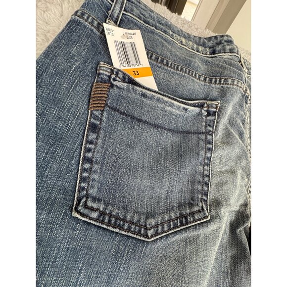 PPD Paige Premium Denim Bronson Loose Fit Mens Jeans 33x34 Imported Fabric NWT - Picture 14 of 16